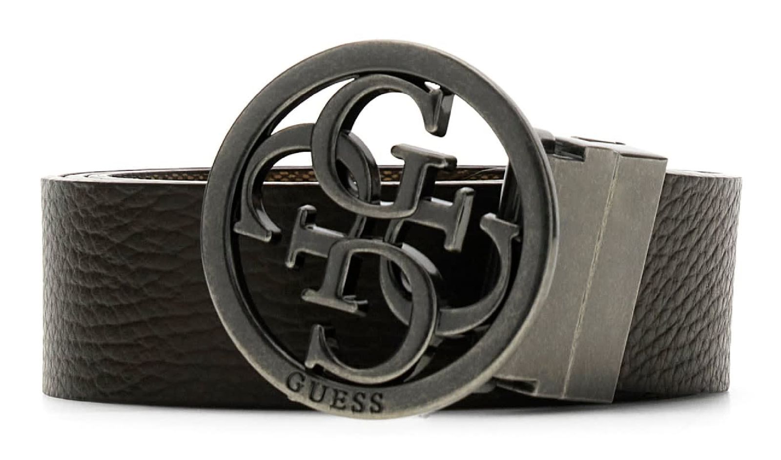 GUESS Milano Adjustable And Reversible Belt H35 W95 Brown - kürzbar GUESS Milano Adjustable And Reversible Belt H35 W95 Brown - kürzbar