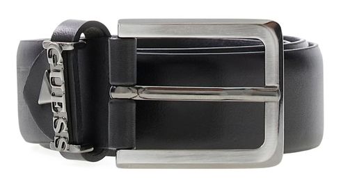 GUESS Adjustable Belt H35 W95 Black - shortenable
