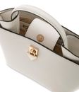 GUESS Patsie Mini Tote Cream White