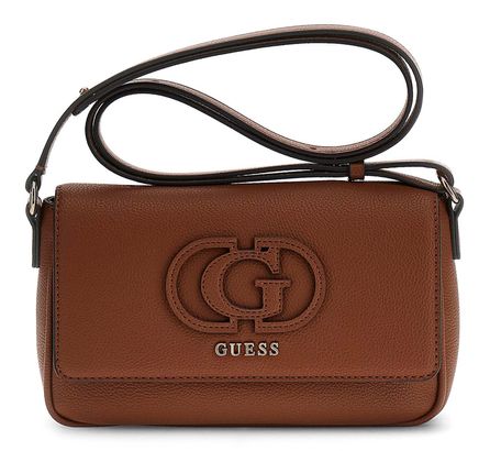GUESS Isola Convertible Xbody Flap Cognac