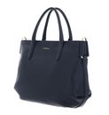 COCCINELLE Rebekka Handbag Grained Leather Midnight Blue