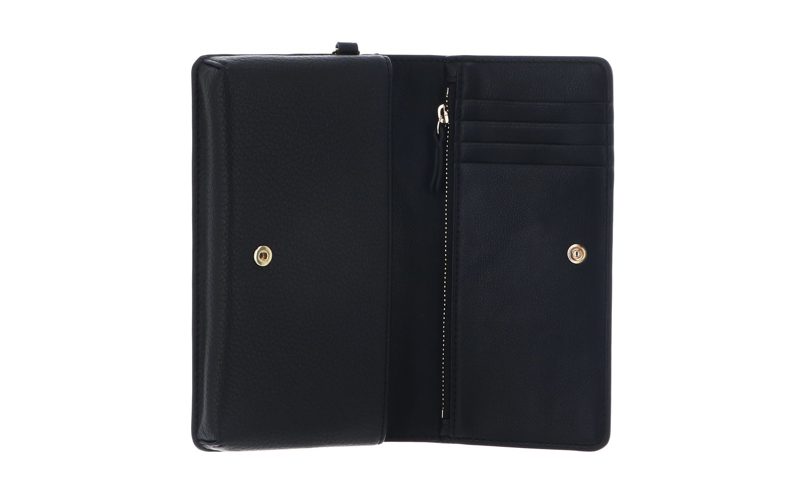 COCCINELLE C-Me Envelopes Grained Leather Noir COCCINELLE C-Me Envelopes Grained Leather Noir