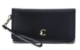 COCCINELLE C-Me Envelopes Grained Leather Noir COCCINELLE C-Me Envelopes Grained Leather Noir