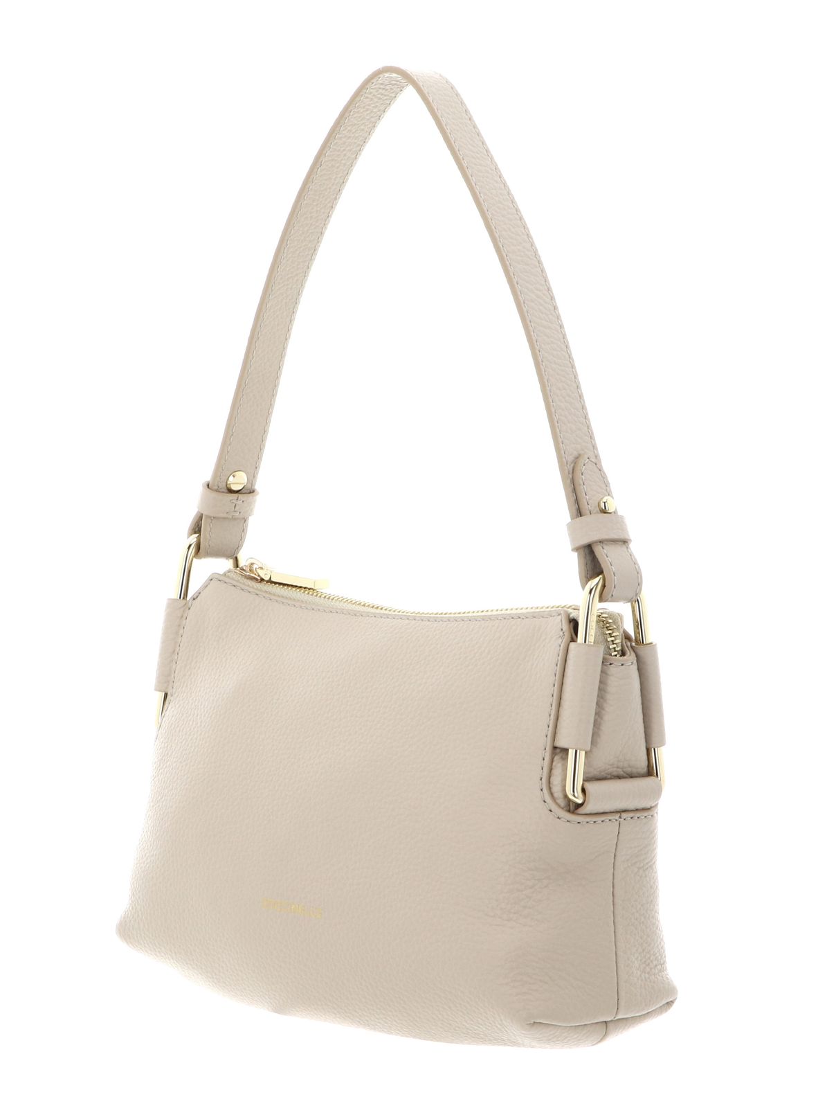 COCCINELLE Rebekka Mini Bag Grained Leather Sandshell COCCINELLE Rebekka Mini Bag Grained Leather Sandshell