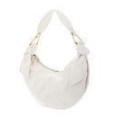 COCCINELLE Furoshiki Handbag puffy Smooth Leather Pearl COCCINELLE Furoshiki Handbag puffy Smooth Leather Pearl