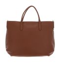 COCCINELLE Rebekka Handbag Grained Leather Cognac