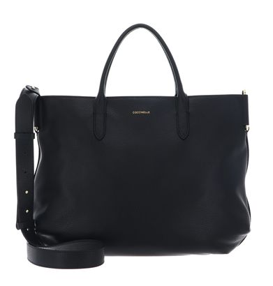 COCCINELLE Rebekka Handbag Grained Leather Noir