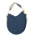 COCCINELLE Sunup Handbag Double Grainy Leather Deep Blue / Sandshell