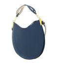 COCCINELLE Sunup Handbag Double Grainy Leather Deep Blue / Sandshell