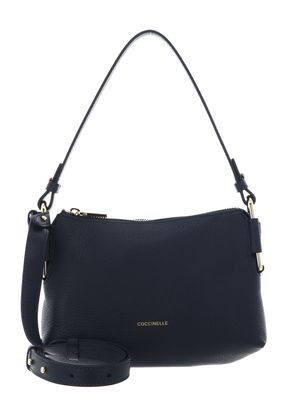 COCCINELLE Rebekka Mini Bag Grained Leather Midnight Blue
