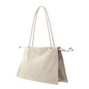 COCCINELLE Dulse Suede Shoulderbag Sandshell / Sandshell