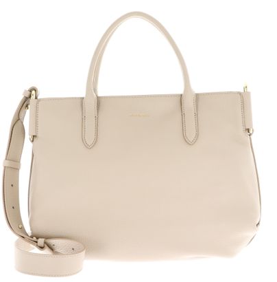 COCCINELLE Rebekka Handbag Grained Leather Sandshell