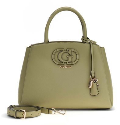 GUESS Isola 3 Compartment Satchel Sage