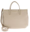 COCCINELLE Rebekka Handbag Grained Leather Sandshell