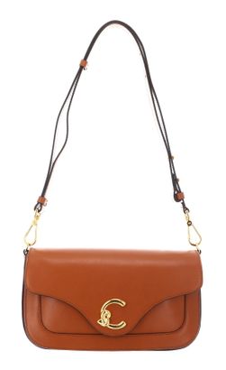 COCCINELLE C-Me Calf Shoulder Bag Crab COCCINELLE C-Me Calf Shoulder Bag Crab