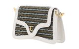 COCCINELLE C-Me Hi-Tech Ama Tape. Crossbody Bag Multi Pearl / Pearl