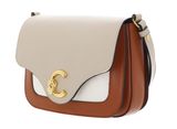 COCCINELLE C-Me Calf Tric Crossbody Bag Crab / Sandshell / Pear