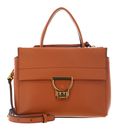 COCCINELLE Arlettis Handbag Grained Leather Crab COCCINELLE Arlettis Handbag Grained Leather Crab
