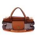 COCCINELLE Arlettis Handbag Grained Leather Crab COCCINELLE Arlettis Handbag Grained Leather Crab