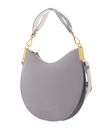 COCCINELLE Sunup Handbag Double Grainy Leather Oyster / Pearl COCCINELLE Sunup Handbag Double Grainy Leather Oyster / Pearl