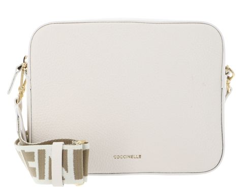 COCCINELLE Tebe Crossover Bag M Pearl