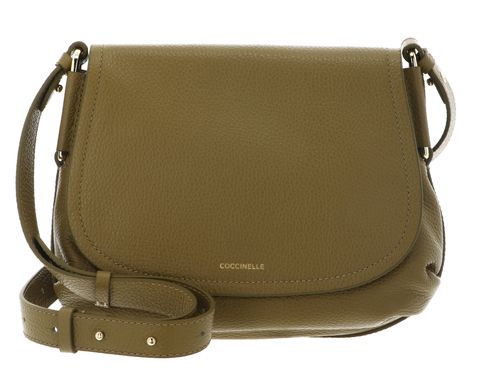 COCCINELLE Rebekka Handbag Grained Leather Seagrass