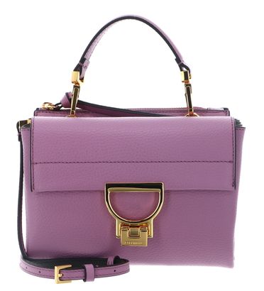 COCCINELLE Arlettis Handbag Grainy Leather Jellyfish