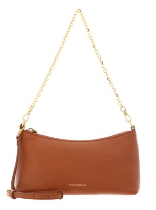 COCCINELLE Aura Mini Bag Grained Leather Crab