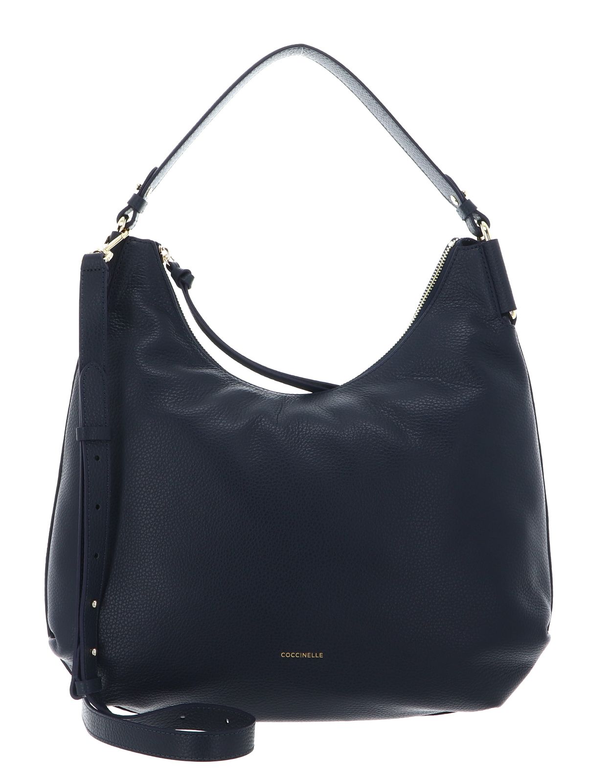 COCCINELLE Rebekka Handbag Grained Leather Midnight Blue