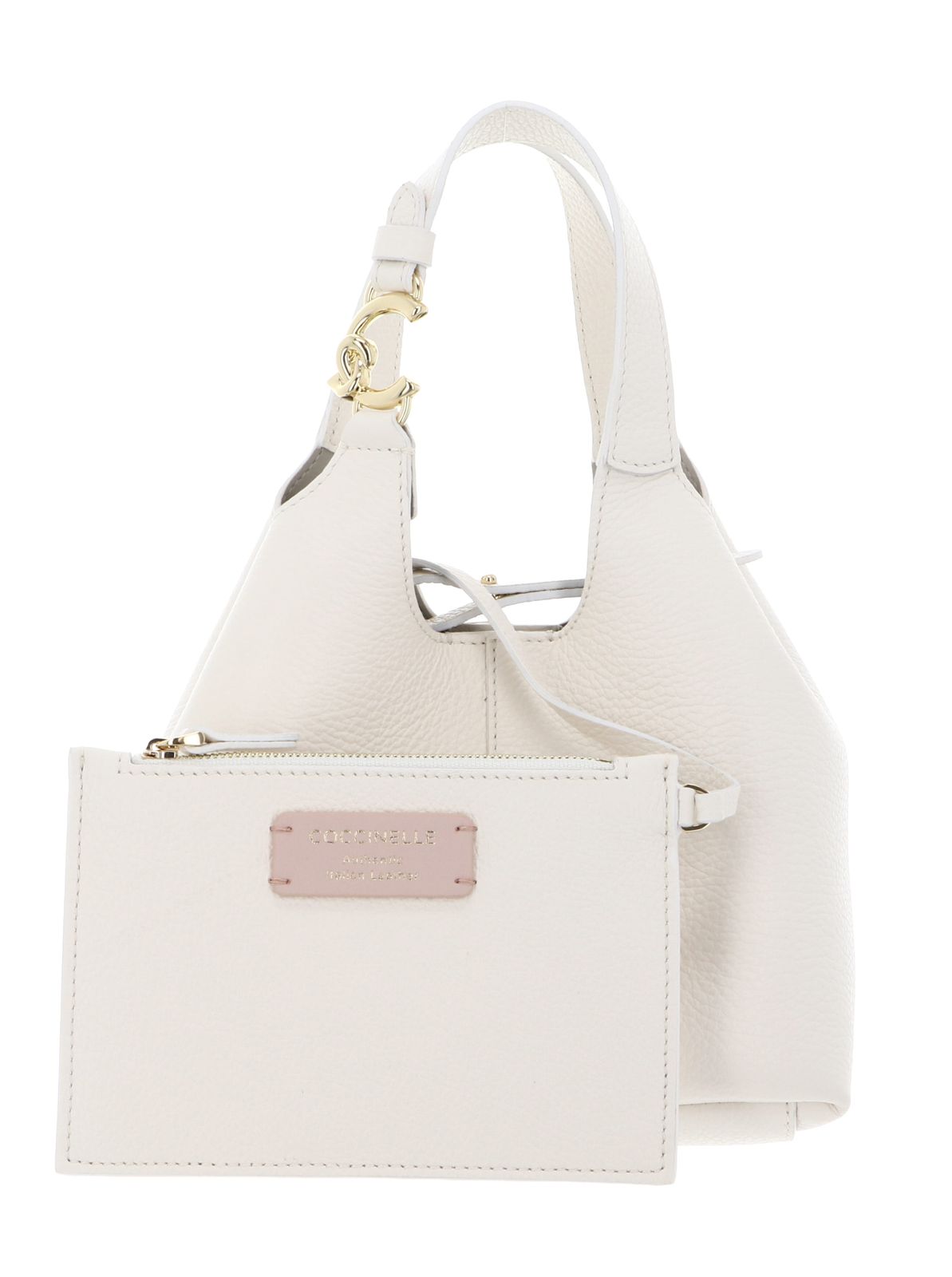 COCCINELLE C-Easy Crossbody Bag S Pearl COCCINELLE C-Easy Crossbody Bag S Pearl