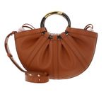 COCCINELLE Shell Handbag Smooth Leather Crab COCCINELLE Shell Handbag Smooth Leather Crab