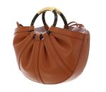 COCCINELLE Shell Handbag Smooth Leather Crab COCCINELLE Shell Handbag Smooth Leather Crab