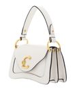 COCCINELLE C-Me Calf Handbag Pearl COCCINELLE C-Me Calf Handbag Pearl