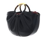 COCCINELLE Shell Handbag Smooth Leather Noir COCCINELLE Shell Handbag Smooth Leather Noir