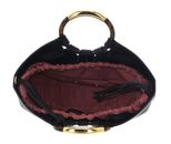 COCCINELLE Shell Handbag Smooth Leather Noir COCCINELLE Shell Handbag Smooth Leather Noir