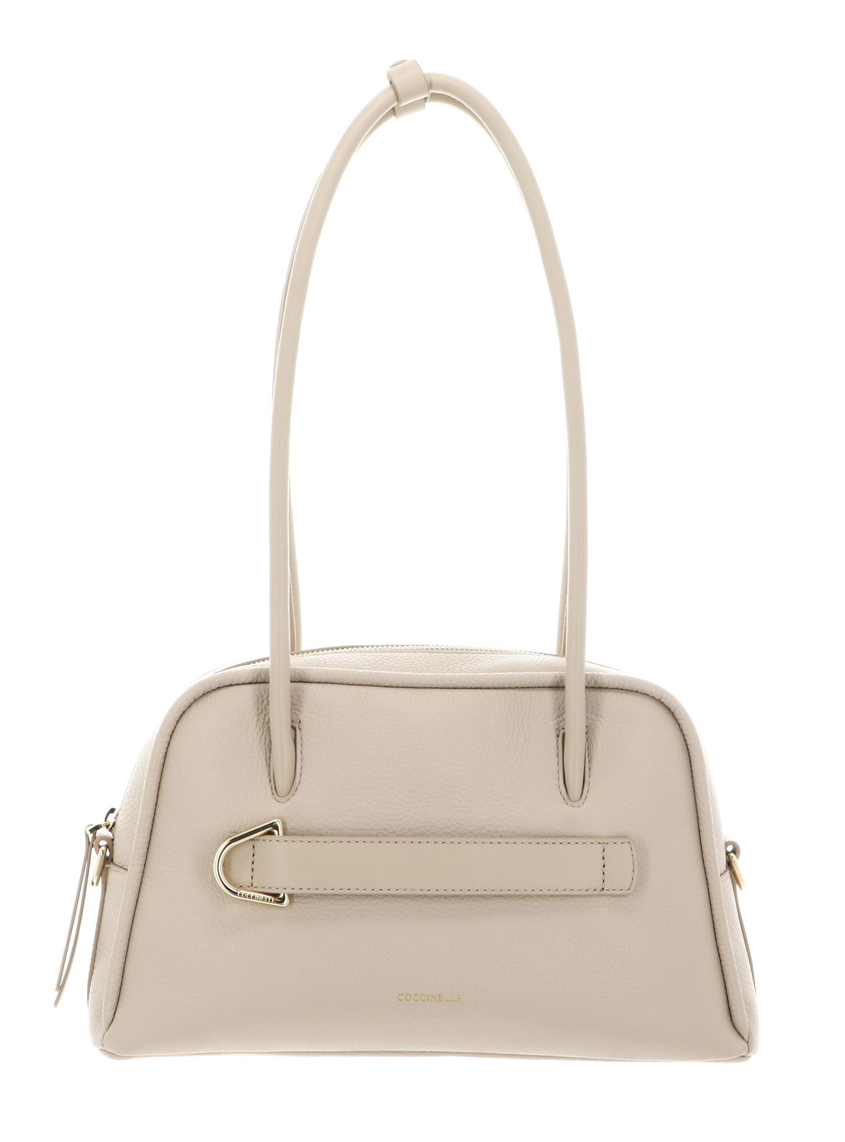 COCCINELLE Paki Shoulder Bag Leather Sandshell / Sandshell