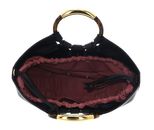 COCCINELLE Shell Handbag Smooth Leather Noir COCCINELLE Shell Handbag Smooth Leather Noir