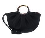COCCINELLE Shell Handbag Smooth Leather Noir