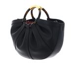 COCCINELLE Shell Handbag Smooth Leather Noir