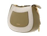 COCCINELLE C-Easy Canvas Mini Crossover Bag Natural / Seagrass
