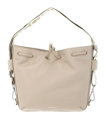 COCCINELLE Gretel Ribbon Crossbody Bag Sandshell