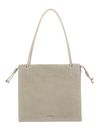 COCCINELLE Dulse Suede Handbag Sandshell / Sandshell COCCINELLE Dulse Suede Handbag Sandshell / Sandshell