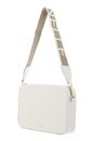 COCCINELLE Tebe Mini Bag Grained Leather Pearl