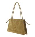 COCCINELLE Dulse Suede Shoulderbag Seagrass / Seagrass