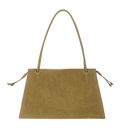 COCCINELLE Dulse Suede Shoulderbag Seagrass / Seagrass