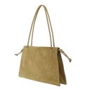 COCCINELLE Dulse Suede Shoulderbag Seagrass / Seagrass