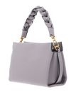 COCCINELLE Boheme Grana Double Crossbody Double Grainy Leather Oyster / Pearl