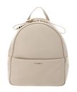 COCCINELLE Nory Backpack Grained Leather Sandshell