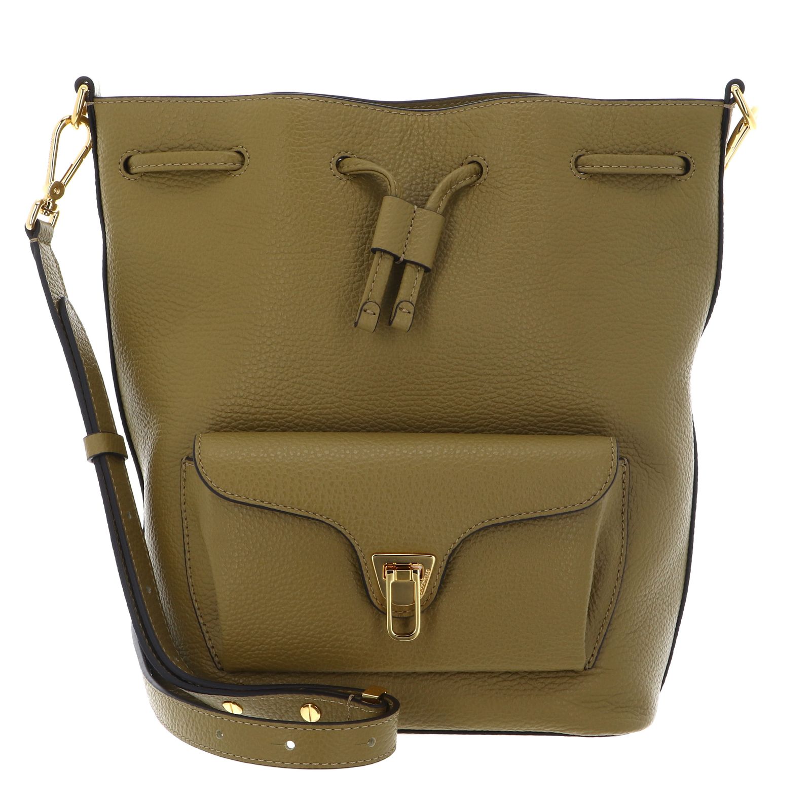 COCCINELLE Beat Generatio Bucket Bag Seagrass