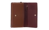 COCCINELLE C-Me Envelopes Grained Leather Cognac